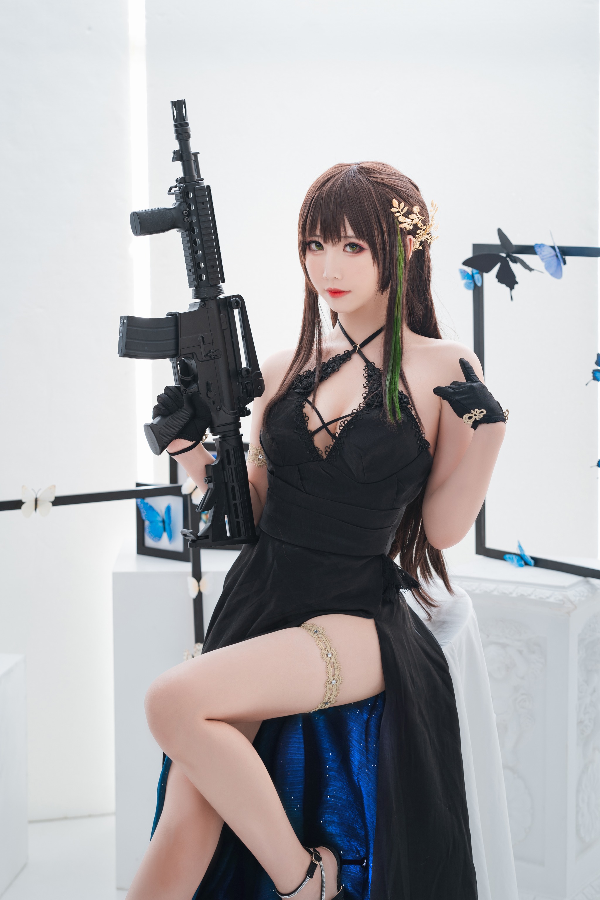 图片[1]-面饼仙儿 – NO.083 Coser面饼仙儿 M4A1 [21P]-XikXak